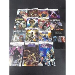 Star Wars Graphic Novels Lot Of 15-Darth Vader, Dark Droids Bounty Hunters, Etc